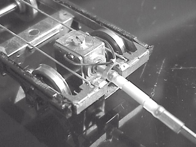 Ultrascale gearbox fitted bogie, with experimental torque reaction loop