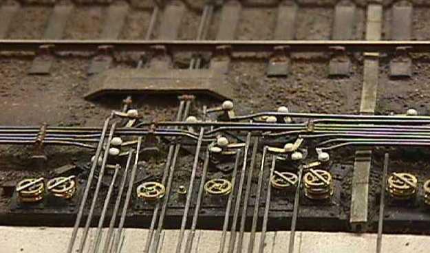 The rodding complexity in front of the signal box